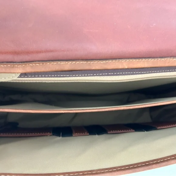 Korchmar Brown Leather Men's Bag